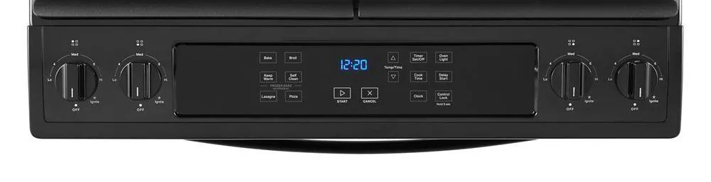 Whirlpool WEG515S0LB 5.0 Cu. Ft. Whirlpool Gas Range With Frozen Bake&#8482; Technology