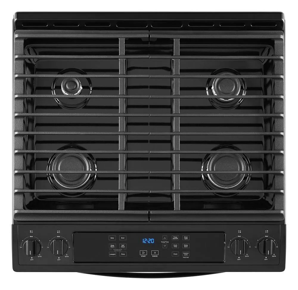 Whirlpool WEG515S0LB 5.0 Cu. Ft. Whirlpool Gas Range With Frozen Bake&#8482; Technology