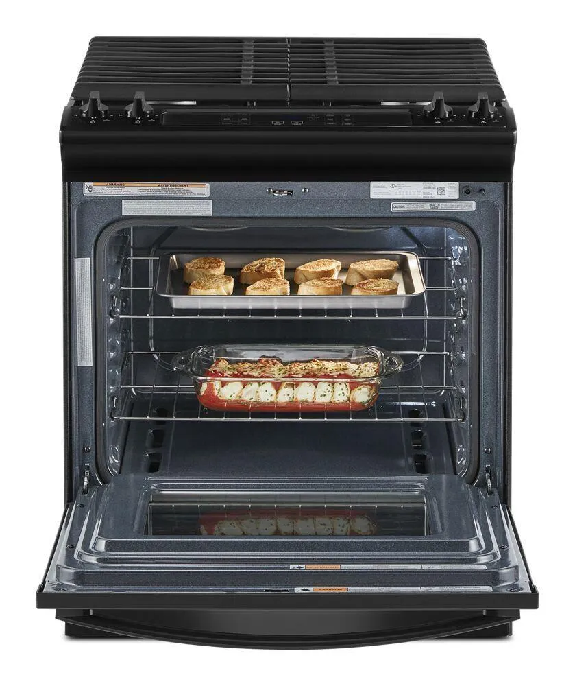 Whirlpool WEG515S0LB 5.0 Cu. Ft. Whirlpool Gas Range With Frozen Bake&#8482; Technology