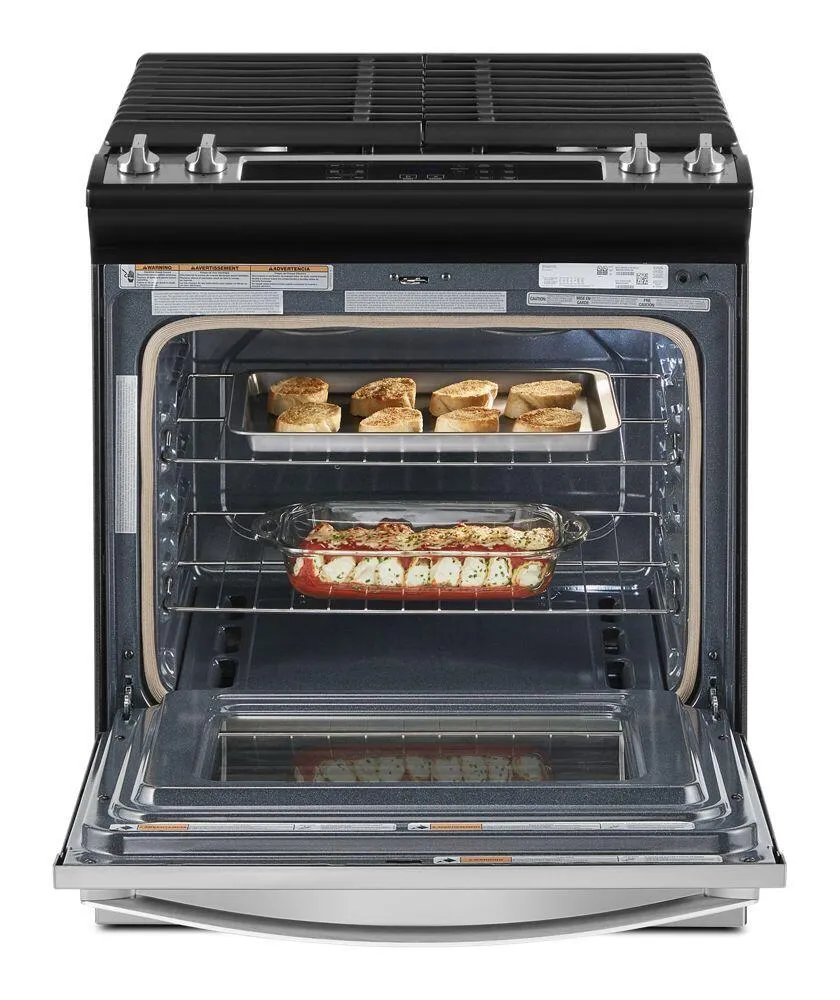 Whirlpool WEG515S0LS 5.0 Cu. Ft. Whirlpool Gas Range With Frozen Bake&#8482; Technology