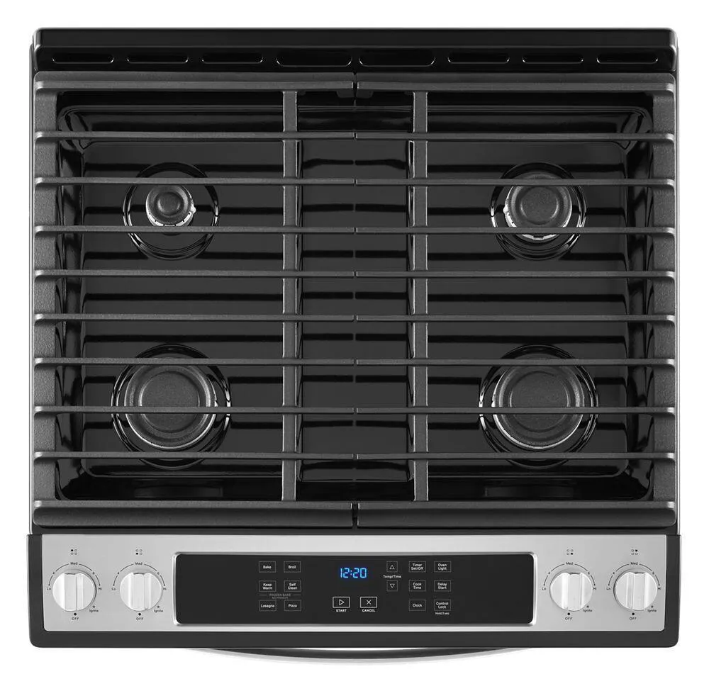 Whirlpool WEG515S0LS 5.0 Cu. Ft. Whirlpool Gas Range With Frozen Bake&#8482; Technology