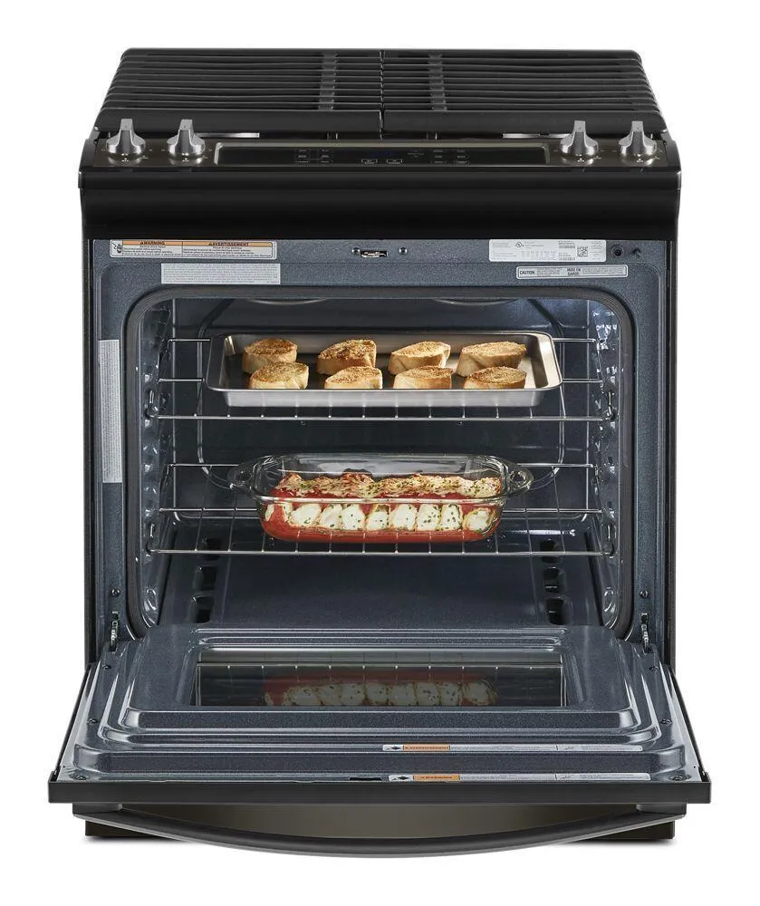 Whirlpool WEG515S0LV 5.0 Cu. Ft. Whirlpool Gas Range With Frozen Bake&#8482; Technology