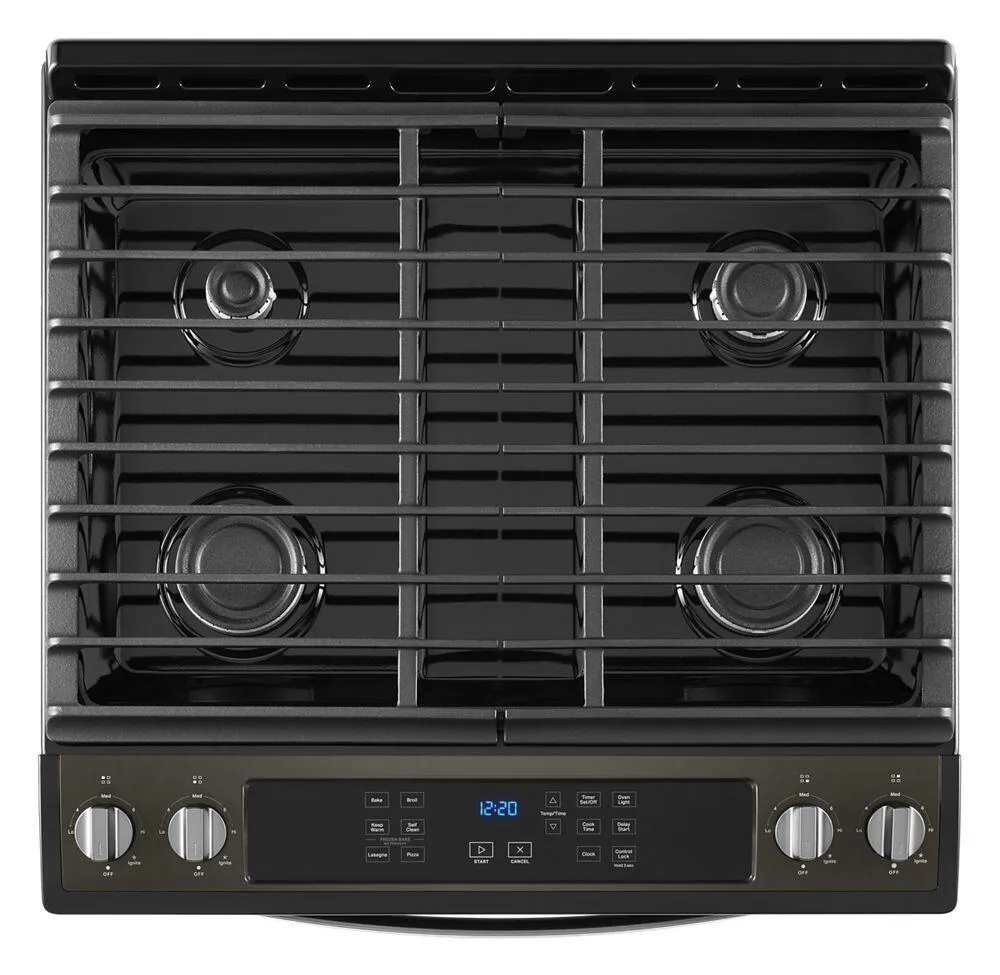 Whirlpool WEG515S0LV 5.0 Cu. Ft. Whirlpool Gas Range With Frozen Bake&#8482; Technology