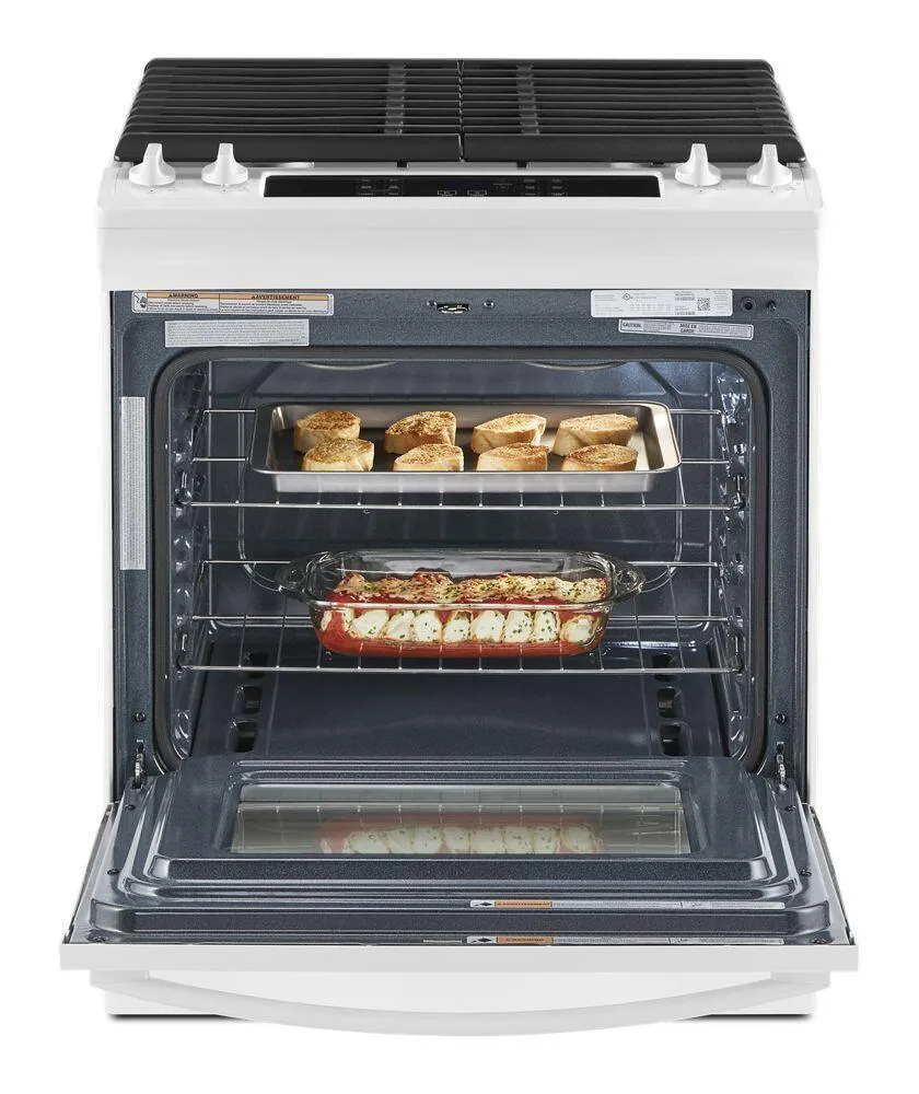 Whirlpool WEG515S0LW 5.0 Cu. Ft. Whirlpool Gas Range With Frozen Bake&#8482; Technology