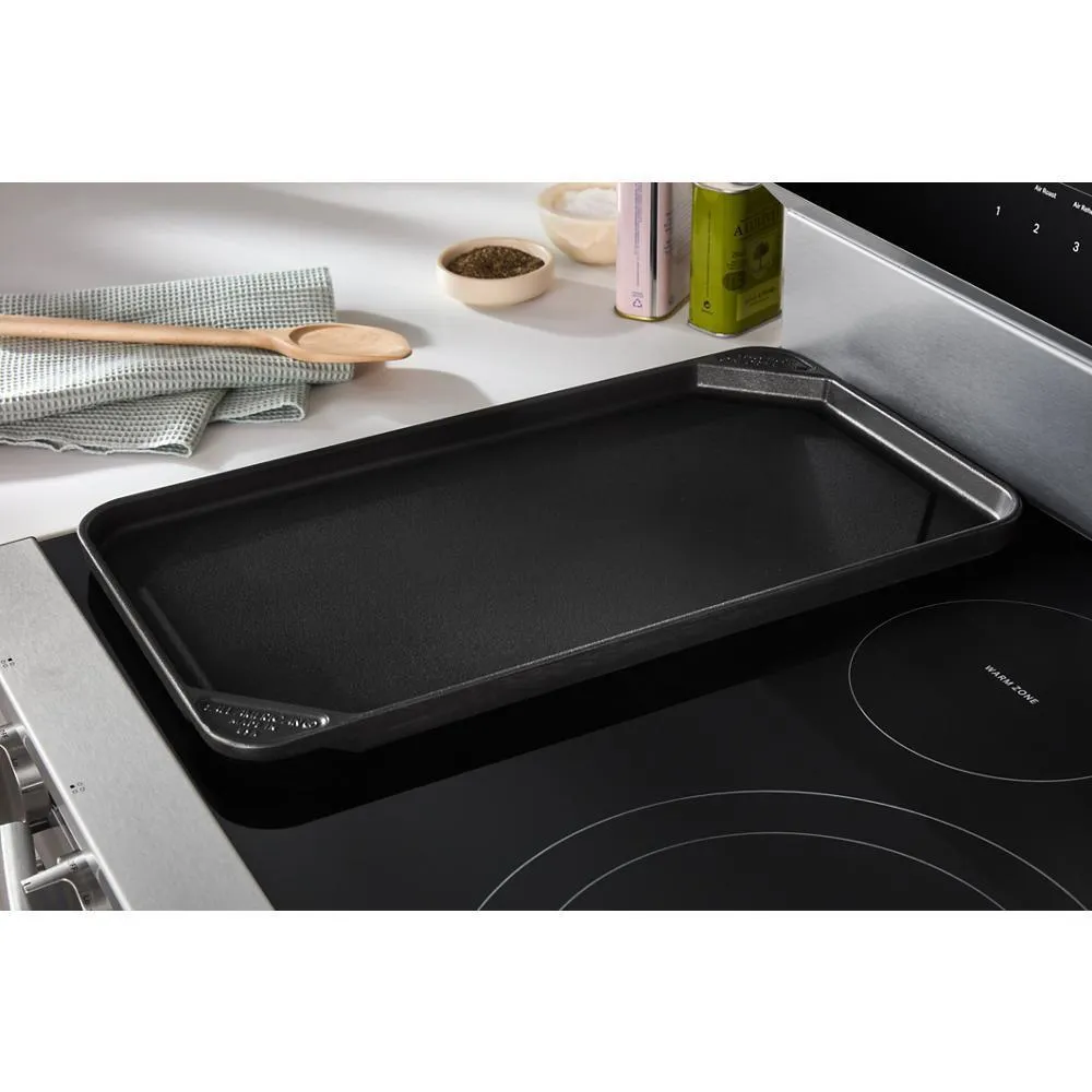 Whirlpool WFES7530RZ 30-Inch Smart Electric Smart Range With Air Cooking Technology. No Preheat Air Fry. High Speed Preheat Oven. Wipeclean&#8482; Coating. And Steam/Self Clean