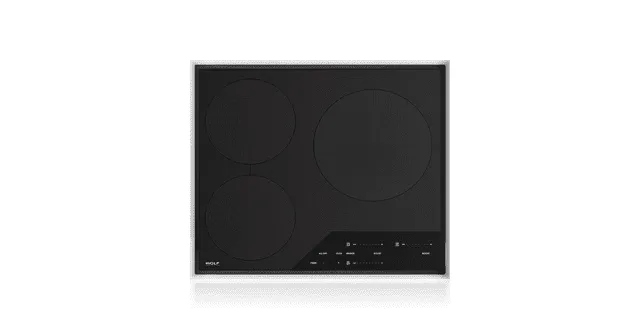 Wolf CI243TFS 24 Transitional Framed Induction Cooktop