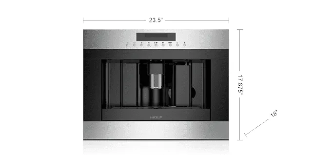 Wolf EC24S 24 Coffee System - Stainless Steel