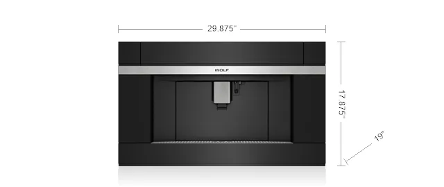 Wolf EC3050CMB 30 M Series Contemporary Coffee System
